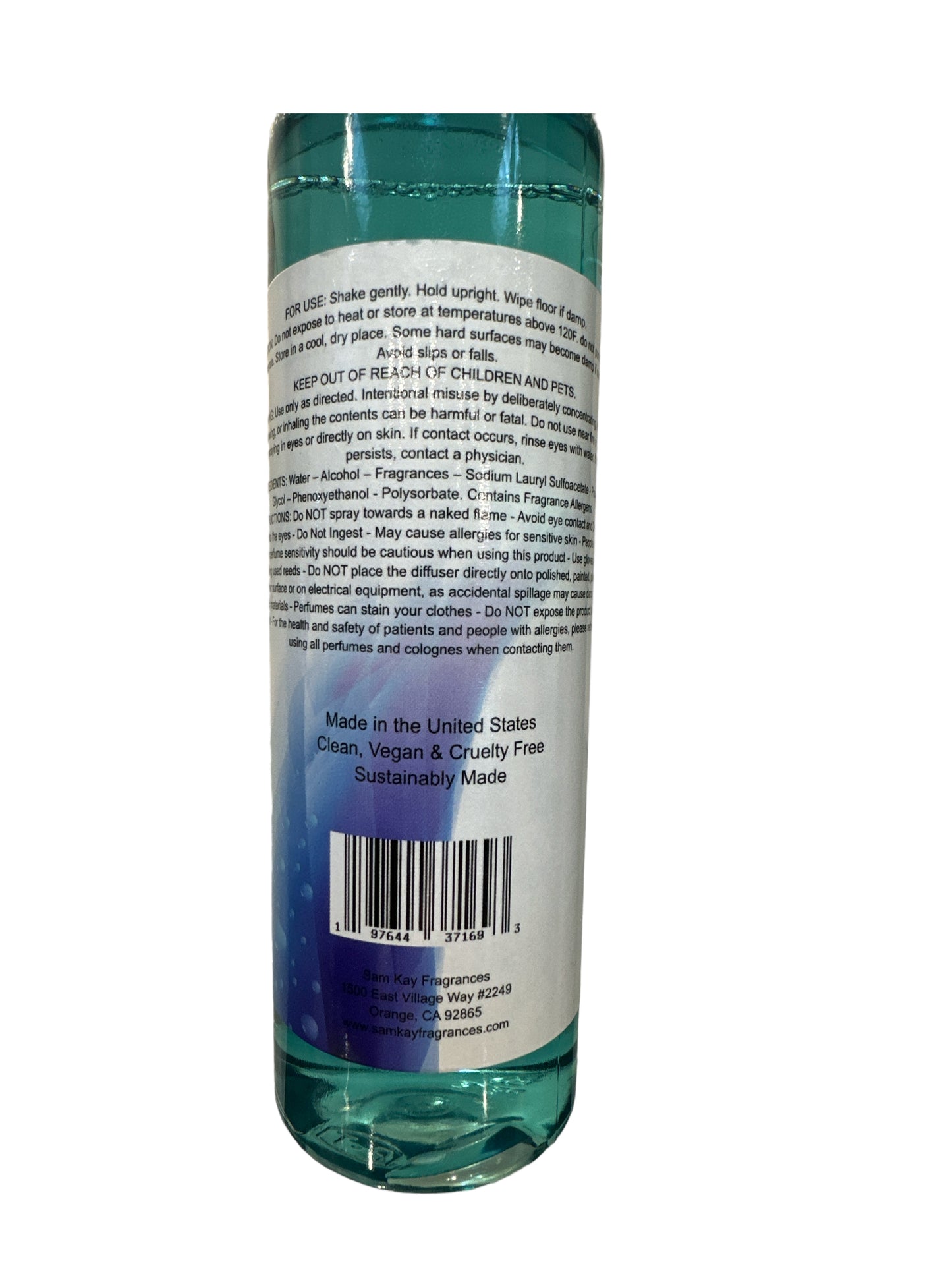 Air Freshener Mist Sprayer Odor Neutralizing Starts working instantly Provides long-lasting freshness